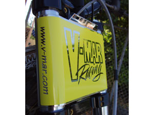 Mirror polished number plate
