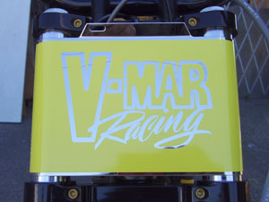 Mirror polished number plate