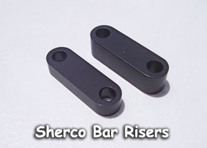 Sherco Bar Mounts risers