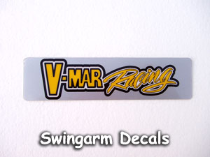 V-Mar swingarm stickers